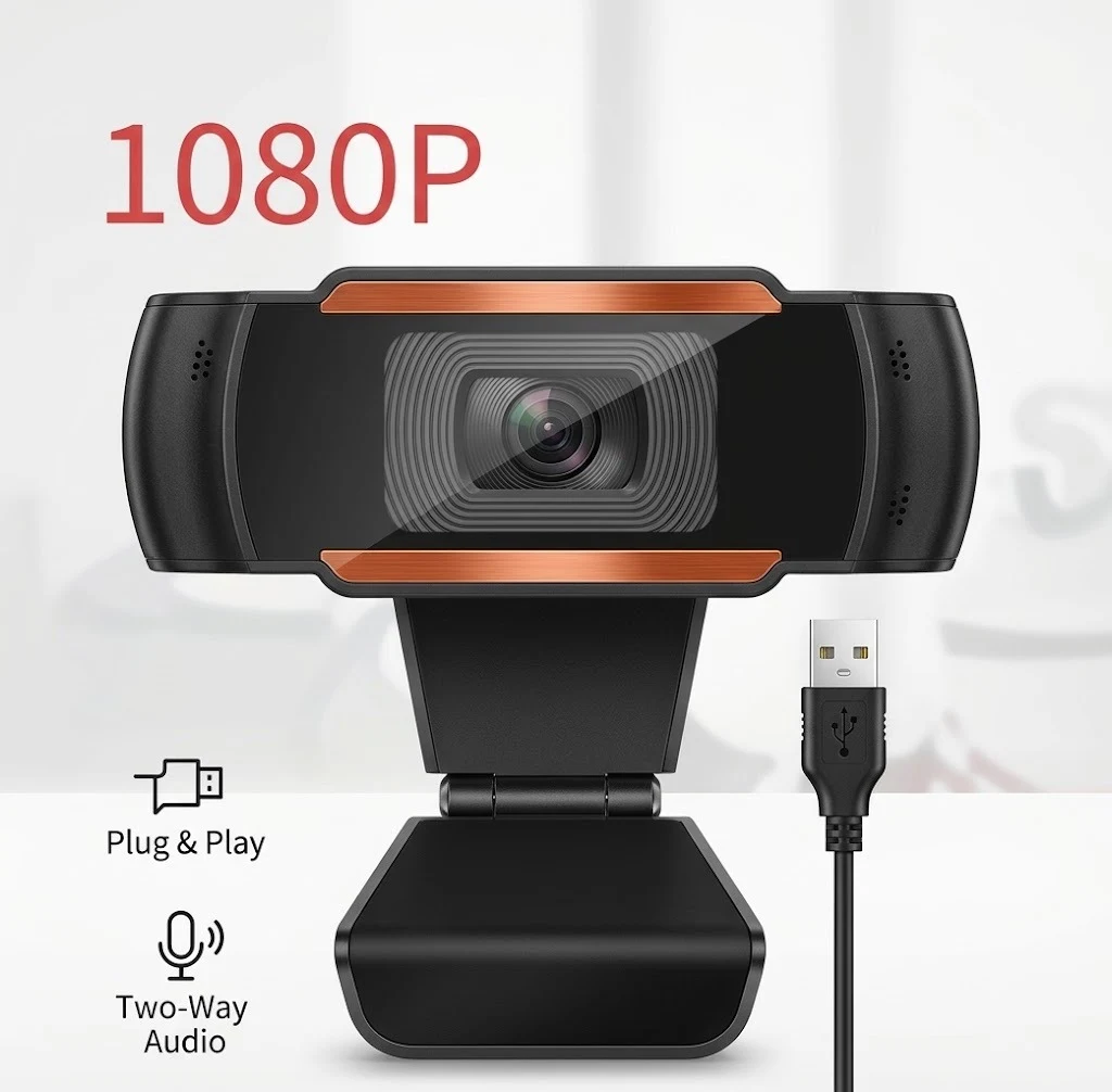 Camara para PC USB 1080P MLB-01
